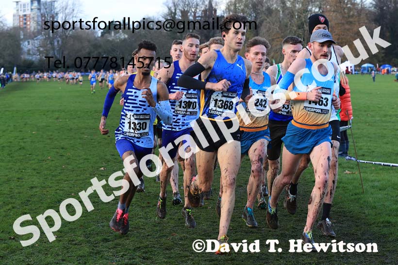 Senior Men and Under-23s, 2023 British Athletics Cross Challenge, Sefton Park, Liverpool. Photo: David T. Hewitson/Sports for All Pics